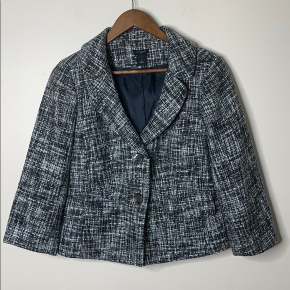 Ann Taylor Tweed Textured Blazer - Picture 6 of 9